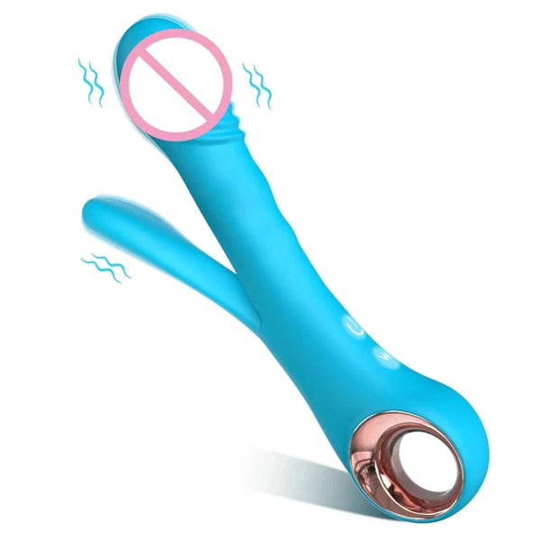 Vibrateur Flexible pour le Clitoris et le Point G | Stimulation Puissante du Sexe Anal et des Tétons pour Femmes